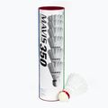 Plunksnelės badmintono raketei YONEX Mavis 350 W 6 pack white