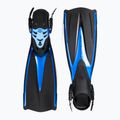 TUSA Imprex Duo nardymo pelekai juoda/mėlyna SF-0102 2