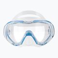 TUSA Tri-Quest Fd nardymo kaukė mėlyna ir skaidri M-3001 2