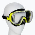 TUSA Tri-Quest Fd kaukė nardymo kaukė juoda ir geltona M-3001 2
