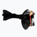 TUSA Paragon S kaukė nardymo kaukė juoda ir oranžinė M-1007 3