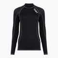 Moteriški plaukimo marškinėliai ilgomis rankovėmis TUSA Black rashguard