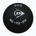 Skvošo kamuoliukai Dunlop Pro 2 yellow dots 3 vnt 3