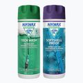 Drabužių priežiūros rinkinys Nikwax Tech Wash + SoftShell Proof 2 x 300 ml