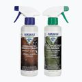 Batų priežiūros rinkinys Nikwax Footwear Cleaning Gel+ Nubukas ir veliūras 2 x 300ml