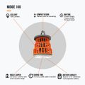 Turistinis žibintas Vango Midge 100 orange 8