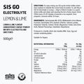 Izotoninis gėrimas miltelių pavidalu Science in Sport GO Electrolyte 500 g lime/lemon 2