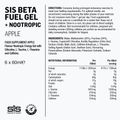Energetinių gelių rinkinys Science in Sport Beta Fuel Energy + Nootropics 6 x 60 ml apple 2