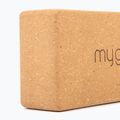 Jogos kaladėlė Myga Cork Block brown 4