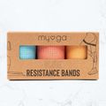 Elastinės pasipriešinimo juostos Myga Glute Resistance 3 pack multicolor 5