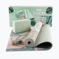 Joga rinkinys Myga Palm Yoga Set mat + block + green strap