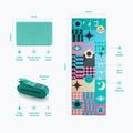 Joga rinkinys Myga Spirit Yoga Set mat + block + turquoise strap 13