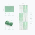 Jogos rinkinys Myga Sage Palm Yoga Set mat + block + green strap 13