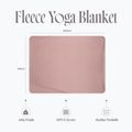 Jogos kilimėlis Myga Fleece blush 10