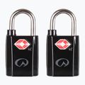 Spyna Lifeventure TSA Mini Padlocks 2 pack black