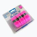 Skvošo rankenos apvijos Karakal Air 7 Overwrap Grip 6 pack pink