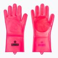 Pirštinės dviračių valymui Muc-Off Deep Scrubber Gloves pink