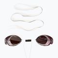 Speedo Swedish Mirror balti/chromuoti plaukimo akiniai 8-706062150