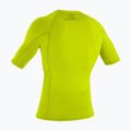 Vyriški plaukimo marškinėliai O'Neill Basic Skins Rash Guard lime 2