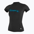Moteriški maudymosi marškinėliai O'Neill Basic Skins Rash Guard black 3548