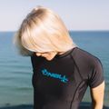 Moteriški maudymosi marškinėliai O'Neill Basic Skins Rash Guard black 3548 3