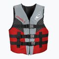 Vaikiška apsauginė liemenė O'Neill Superlite 50N ISO Vest smoke/graphite/red white
