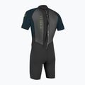 Vaikiškas plaukimo hidrokostiumas O'Neill Reactor-2 2 mm Back Zip Spring black/slate 2