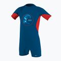 O'Neill Toddler O'Zone UV Spring deepsea/raudona/balta vaikiškas UPF 50+ kostiumas