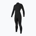 Moteriškas plaukimo kostiumas O'Neill Hyperfreak 4/3+ mm Chest Zip Full black/black