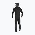 Vyriškas plaukimo kostiumas O'Neill Hyperfreak 4/3+ mm Chest Zip with Hood black/black 2