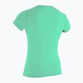 Moteriški maudymosi marškinėliai O'Neill Basic Skins Sun Shirt light aqua 2