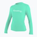 Moteriški plaukimo marškinėliai ilgomis rankovėmis O'Neill Basic Skins Sun Shirt light aqua