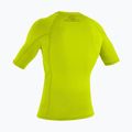 Vaikiški plaukimo marškinėliai O'Neill Youth Basic Skins Rash Guard lime 2