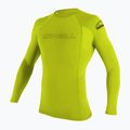 Vaikiški plaukimo marškinėliai ilgomis rankovėmis O'Neill Basic Skins LS Rash Guard lime