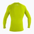 Vaikiški plaukimo marškinėliai ilgomis rankovėmis O'Neill Basic Skins LS Rash Guard lime 2