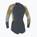 Moteriškos trumpikės O'Neill Bahia 2/1 Front Zip L/S Short Spring tradewinds / jasmine neoprene foam 2