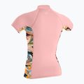 Vaikiški plaukimo marškinėliai O'Neill Girls Premium Skins Turtleneck Rash Guard peony/demi floral/peony 2