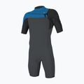 Vyriškas hidrokostiumas O'Neill Hammer 2mm Chest Zip SS Spring graphite/black/ocean