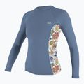 Moteriški plaukimo marškinėliai ilgomis rankovėmis O'Neill Side Print Rash Guard infinity/talitha