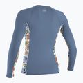 Moteriški plaukimo marškinėliai ilgomis rankovėmis O'Neill Side Print Rash Guard infinity/talitha 2