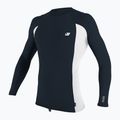 Vyriški plaukimo marškinėliai ilgomis rankovėmis O'Neill Premium Skins Rash Guard slate/ white/ slate