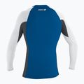 Vyriški plaukimo marškinėliai ilgomis rankovėmis O'Neill Premium Skins Rash Guard deep sea/ graphite/ white 2