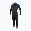 Vyriškas plaukimo kostiumas O'Neill Epic 4/3 Back Zip Full P91 black/graphite/bali blue