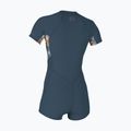 Moteriškas plaukimo hidrokostiumas O'Neill Bahia 2/1 mm Front Zip Spring copen blue/ painted tropics/ copen blue 2