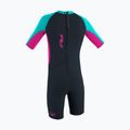 Vaikiškas plaukimo hidrokostiumas O'Neill Toddler Reactor-2 2 mm Back Zip slate/berry/lighta aqua 2
