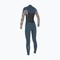 Vaikiškas neopreno kostiumas O'Neill Girls Epic 4/3 Chest Zip Full copen blue/painted tropics 2