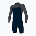 Vyriškas hidrokostiumas O'Neill Hammer 2mm Chest Zip LS Spring abyss/graphite/graphite