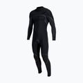 Vyriškas plaukimo hidrokostiumas O'Neill Hyperfreak Fire 4/3+ Chest Zip Full black/black