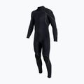 Vyriškas plaukimo hidrokostiumas O'Neill Hyperfreak Fire 4/3+ Back Zip Full  black/black
