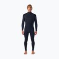 Vyriškas plaukimo kostiumas O'Neill Hyperfreak Fire 4/3+ mm Back Zip Full black/black